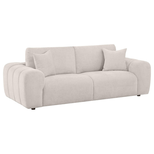 Burnett Sofa in Burnt Orange - Coaster Furniture