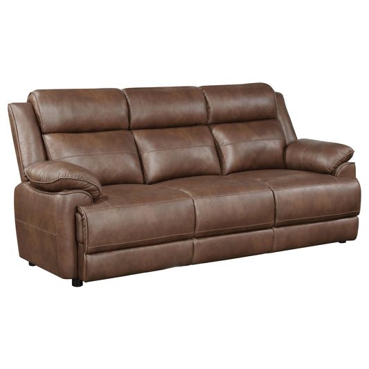 Ellington Sofa in Dark Brown - Coaster Furniture