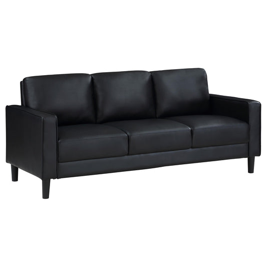 Ruth Sofa in Black - Coaster Furniture