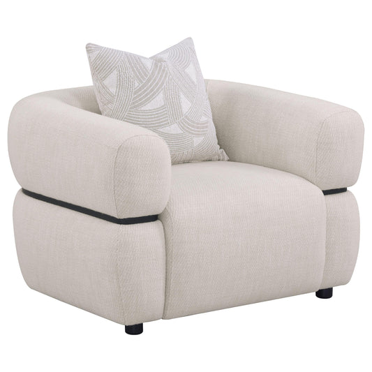 Jeanette Accent Chair in Beige - Coaster Furniture