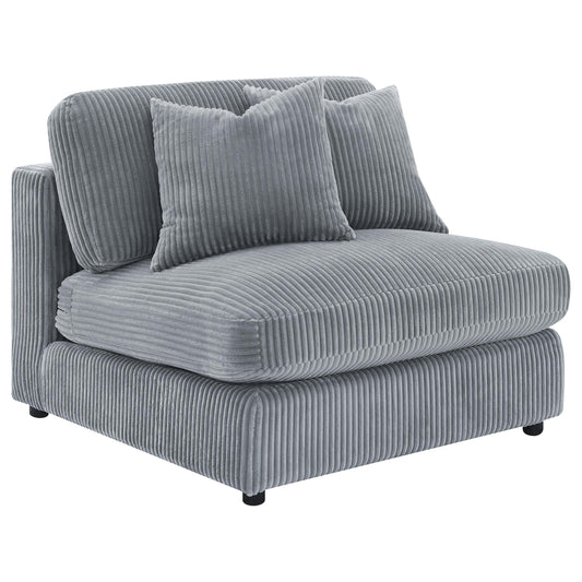 Blaine Armless Chair in Fog - Coaster Furniture
