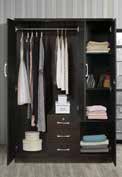 340 3 Door with Mirror / 2 Drawer