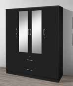 350 4 Door with 2 Mirrors / 3 Drawer