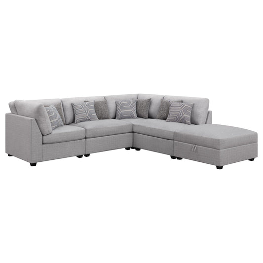 Cambria Modular Sectional in Grey - Coaster Furniture