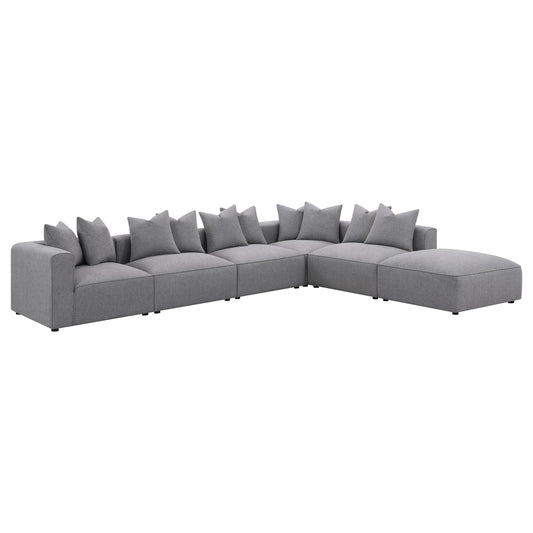 Jennifer Modular Sectional in Terracotta - Coaster Furniture
