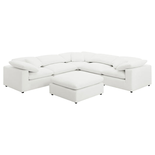 Raleigh Modular Sectional in Ivory - Coaster Furniture
