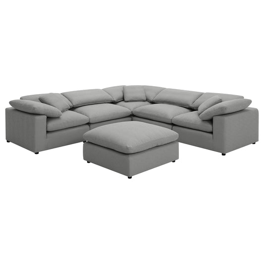 Raleigh Modular Sectional in Ivory - Coaster Furniture