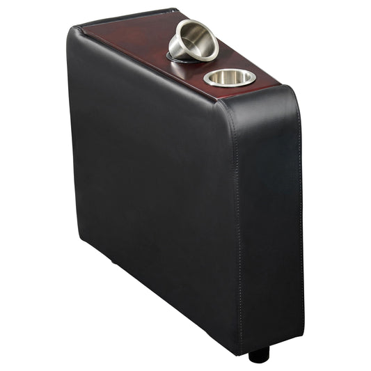 Toohey Wedge Console in Black - Coaster Furniture