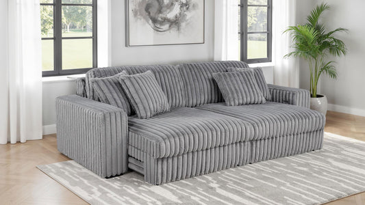 Jacana Stationary Sofa in Ivory - Coaster Furniture