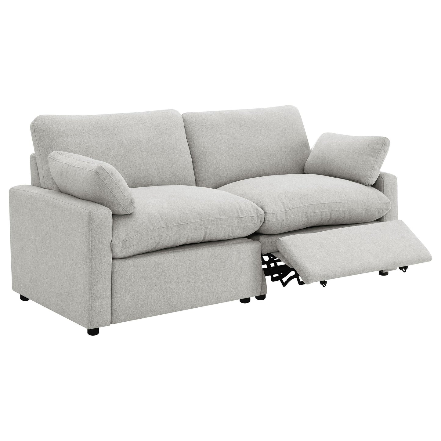 Collins Power Loveseat - Grey