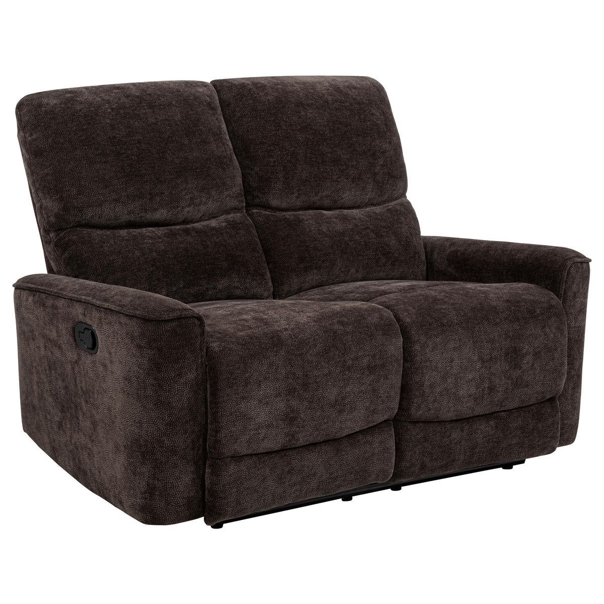 Navarro Reclining Sofa Set in Dark Brown - Coaster Furniture