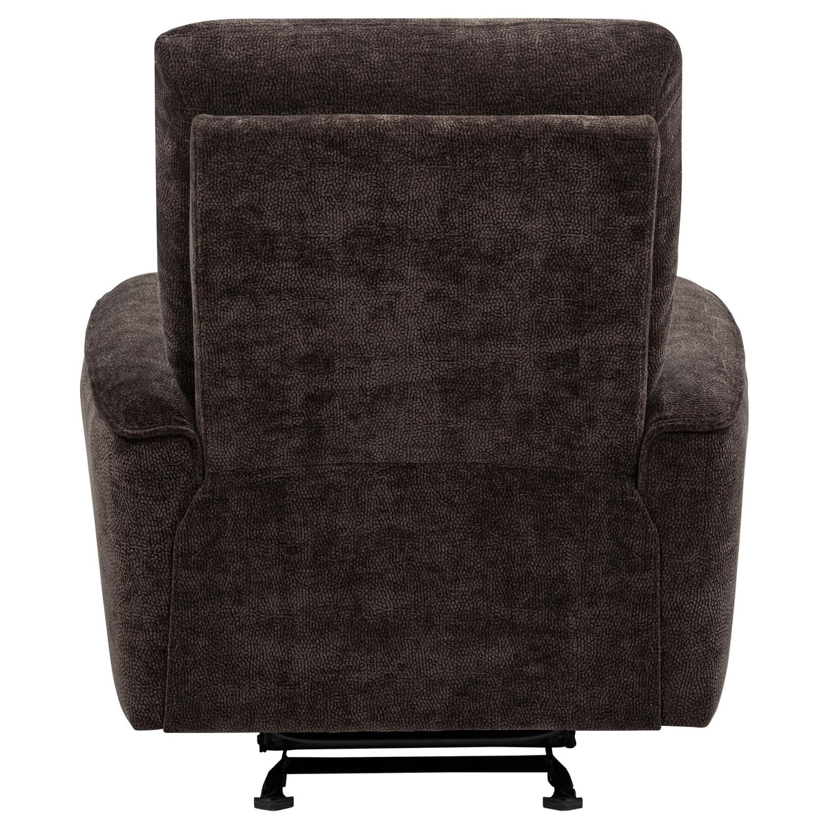 Navarro Glider Recliner in Dark Brown - Coaster Furniture