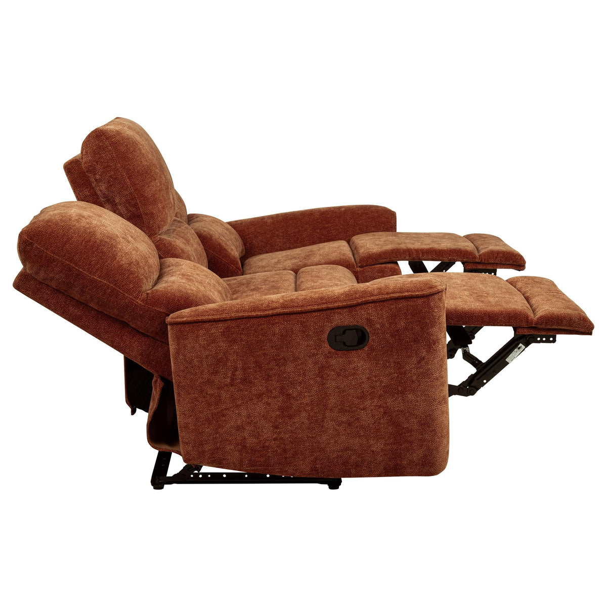Navarro Reclining Sofa Set in Dark Brown - Coaster Furniture