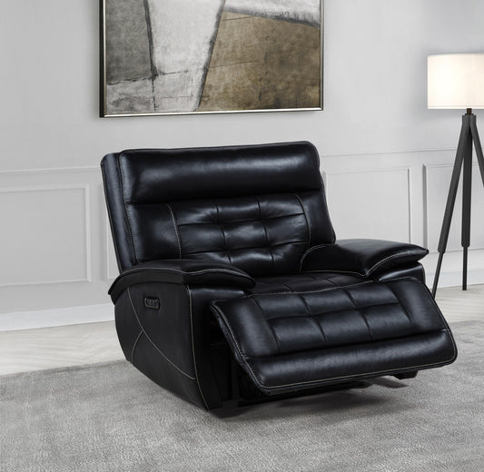 Hewitt Power Recliner in Black - Coaster Furniture