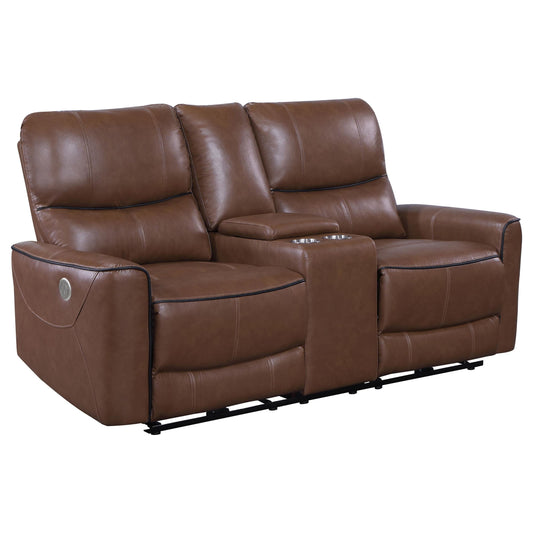 Greenfield Power Loveseat in Dove Grey - Coaster Furniture