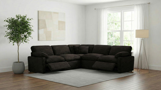 Collins Modular Power Sectional in Chocolate Brown - Coaster Furniture