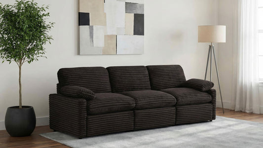 Collins Power Reclining Sofa - Chocolate Brown