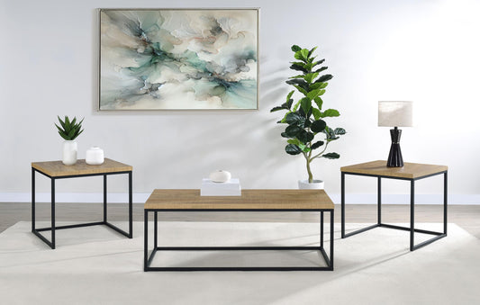 Straden Coffee Table Set in Mango - Coaster Furniture