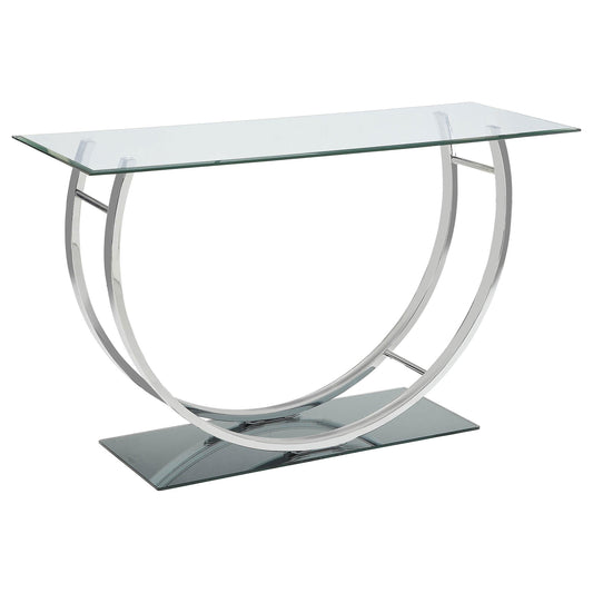 Danville Console Table in Chrome - Coaster Furniture