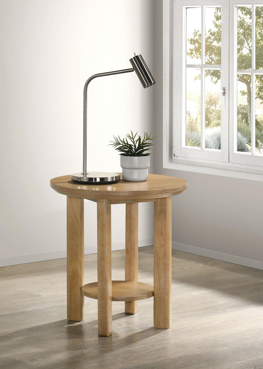 Ottowa End Table - Light Oak
