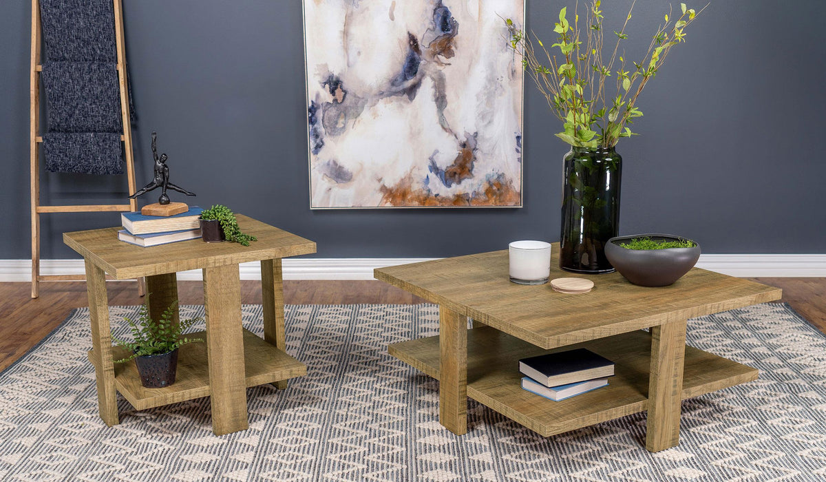 Dawn Coffee Table in Mango - Coaster Furniture
