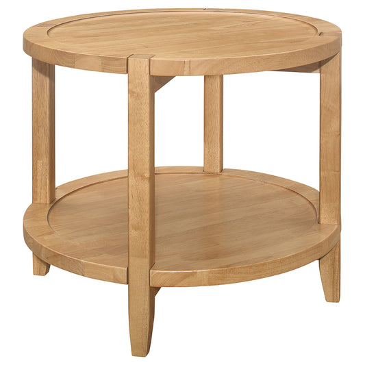 Camillo End Table in Maple - Coaster Furniture