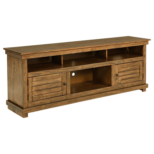 Payne Tv Stand in Distressed Brown - Coaster Furniture