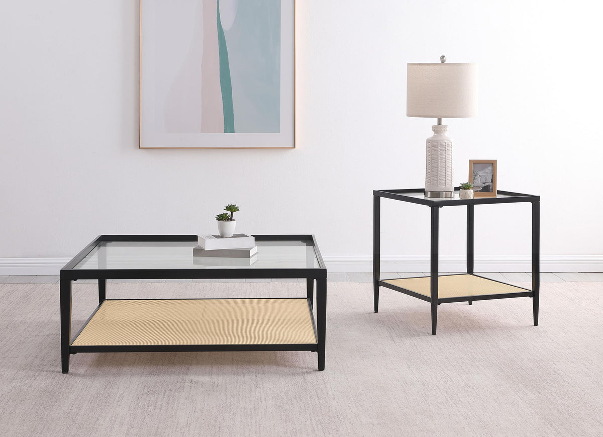 Amherst Coffee Table in Natural - Coaster Furniture