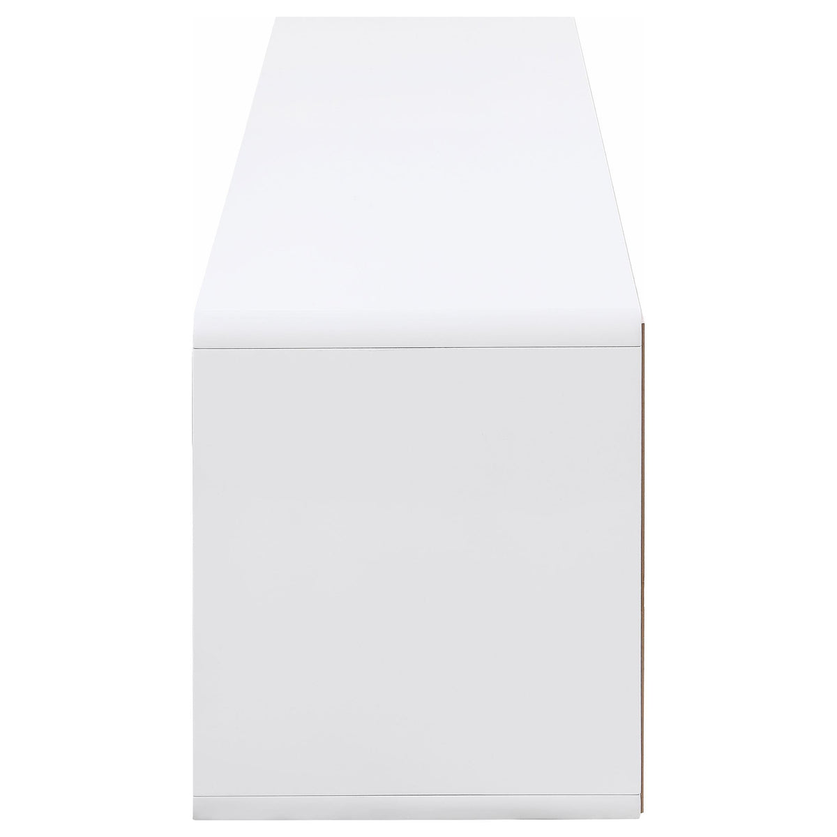 Ellice Tv Stand in White High Gloss - Coaster Furniture
