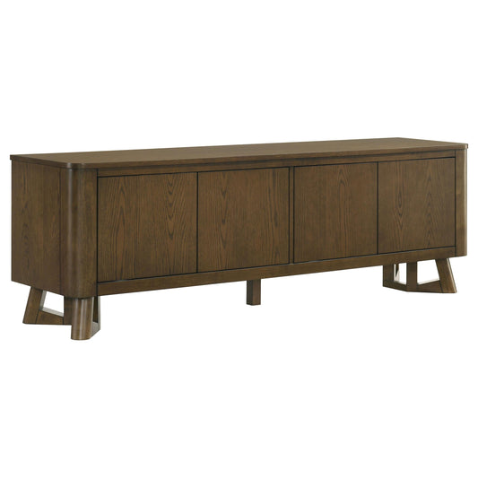 Brenham Tv Stand in Washed Oak - Coaster Furniture