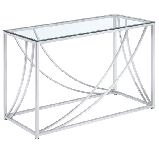 Lille Sofa Table in Chrome - Coaster Furniture