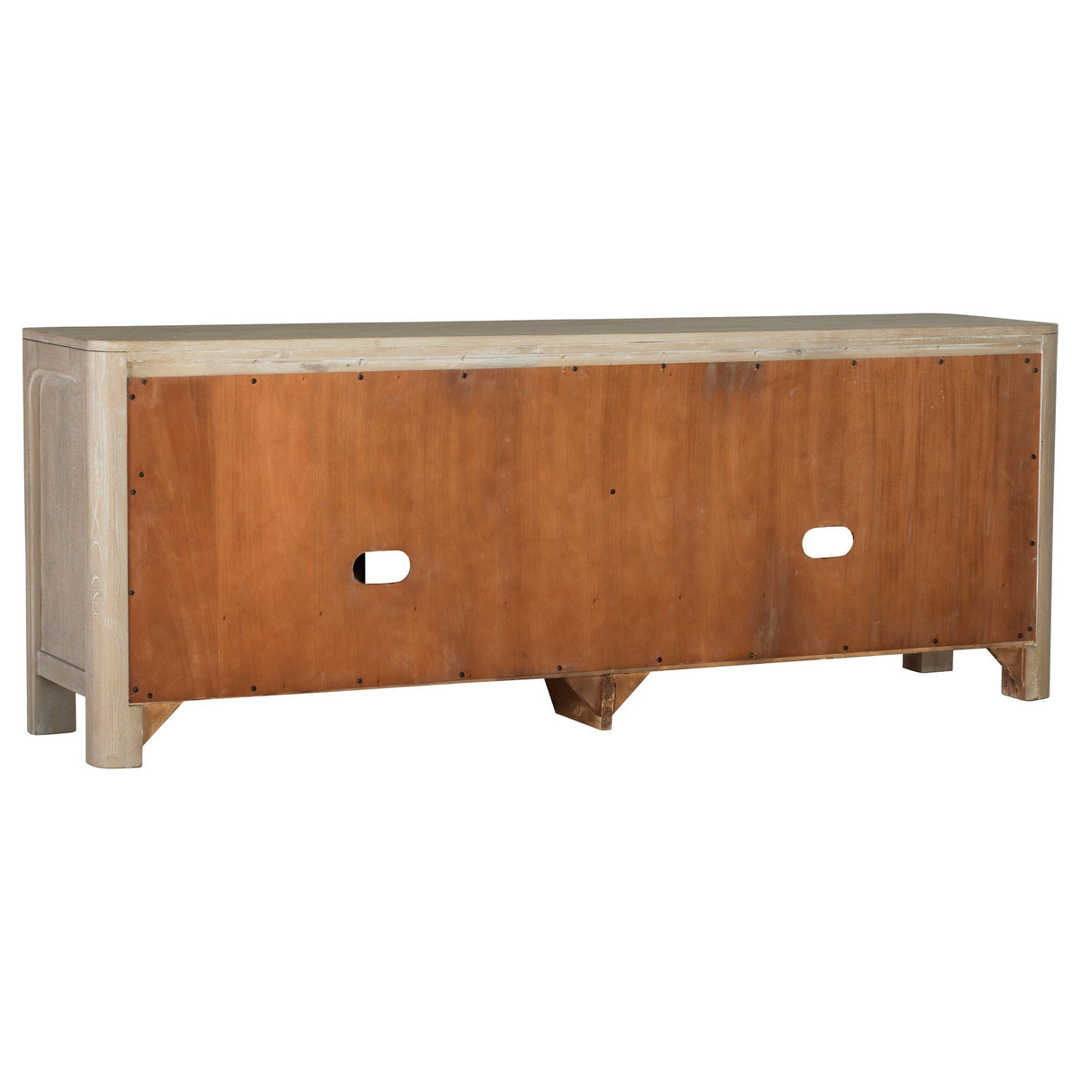 Solano Tv Stand in Weathered Mango - Coaster Furniture