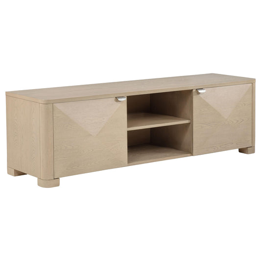 Marcelo Tv Stand in Light Elm - Coaster Furniture