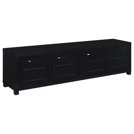 Jupiter Tv Stand in Black - Coaster Furniture