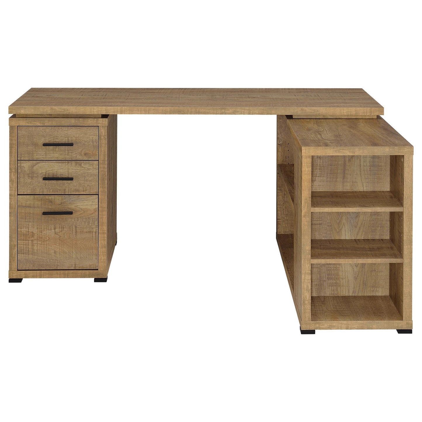 Yvette L-Shape Desk - Mango