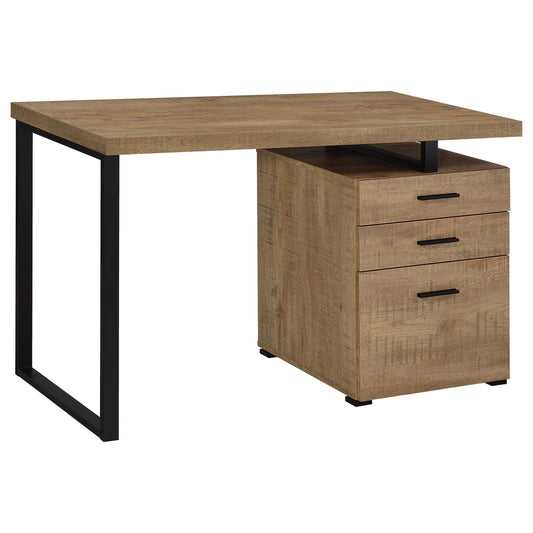Yvette Computer Desk in Mango - Coaster Furniture