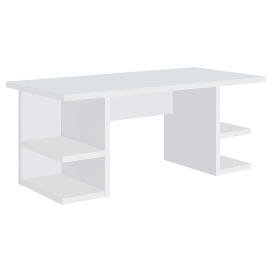 Alice Writing Desk in White - Coaster Furniture