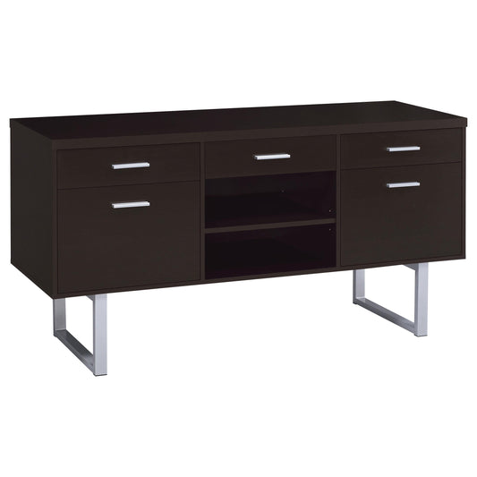 Lawtey Credenza in Cappuccino - Coaster Furniture