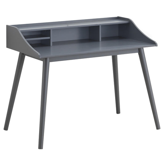 Percy Writing Desk in Grey - Coaster Furniture