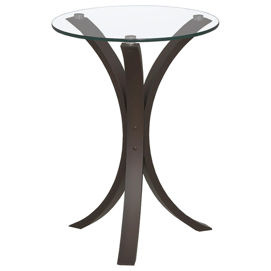 Pedro Side Table in Weathered Grey - Coaster Furniture