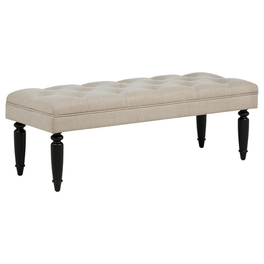 Marsha Bench in Latte - Coaster Furniture