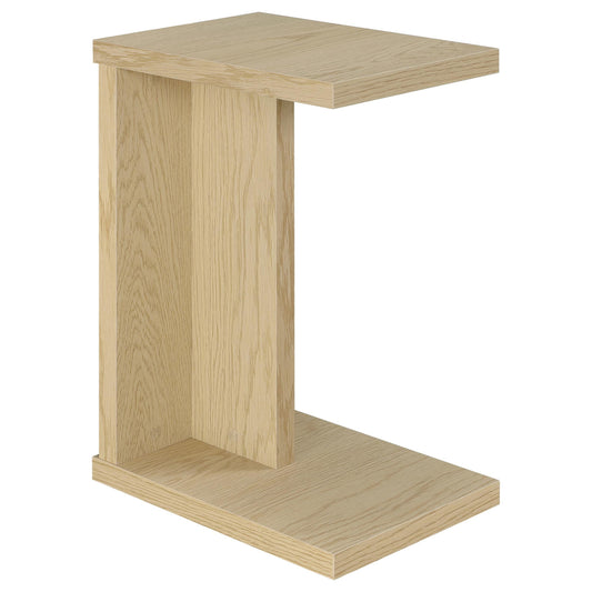 Halden Side Table in Light Brown - Coaster Furniture