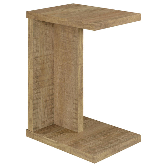 Halden Side Table in Light Brown - Coaster Furniture