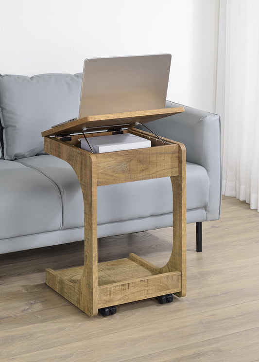 Ralston Side Table in Black - Coaster Furniture