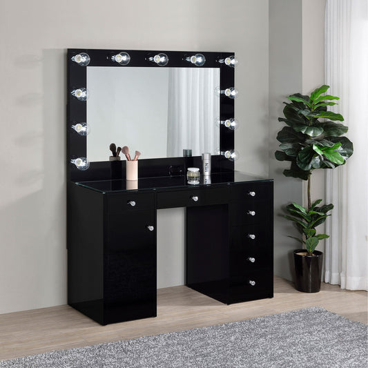 Acena Beauty Station in White - Coaster Furniture