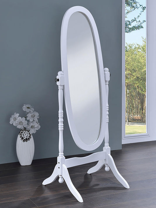Foyet Cheval Mirror - White