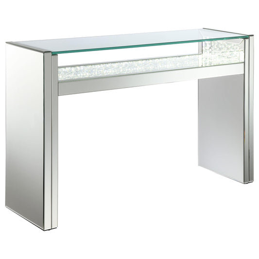 Edna Console Table in Mirror - Coaster Furniture