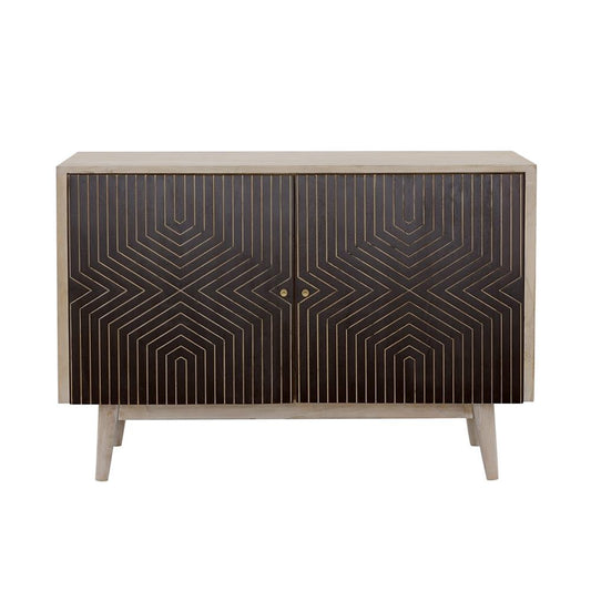 Ixora Accent Cabinet in Black - Coaster Furniture