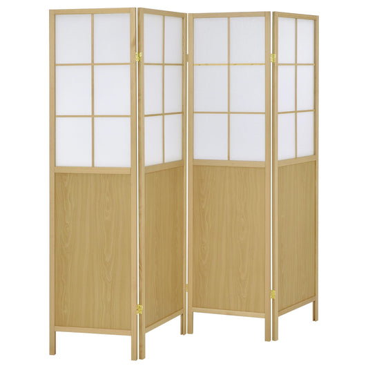 Mattison Room Divider in Natural - Coaster Furniture