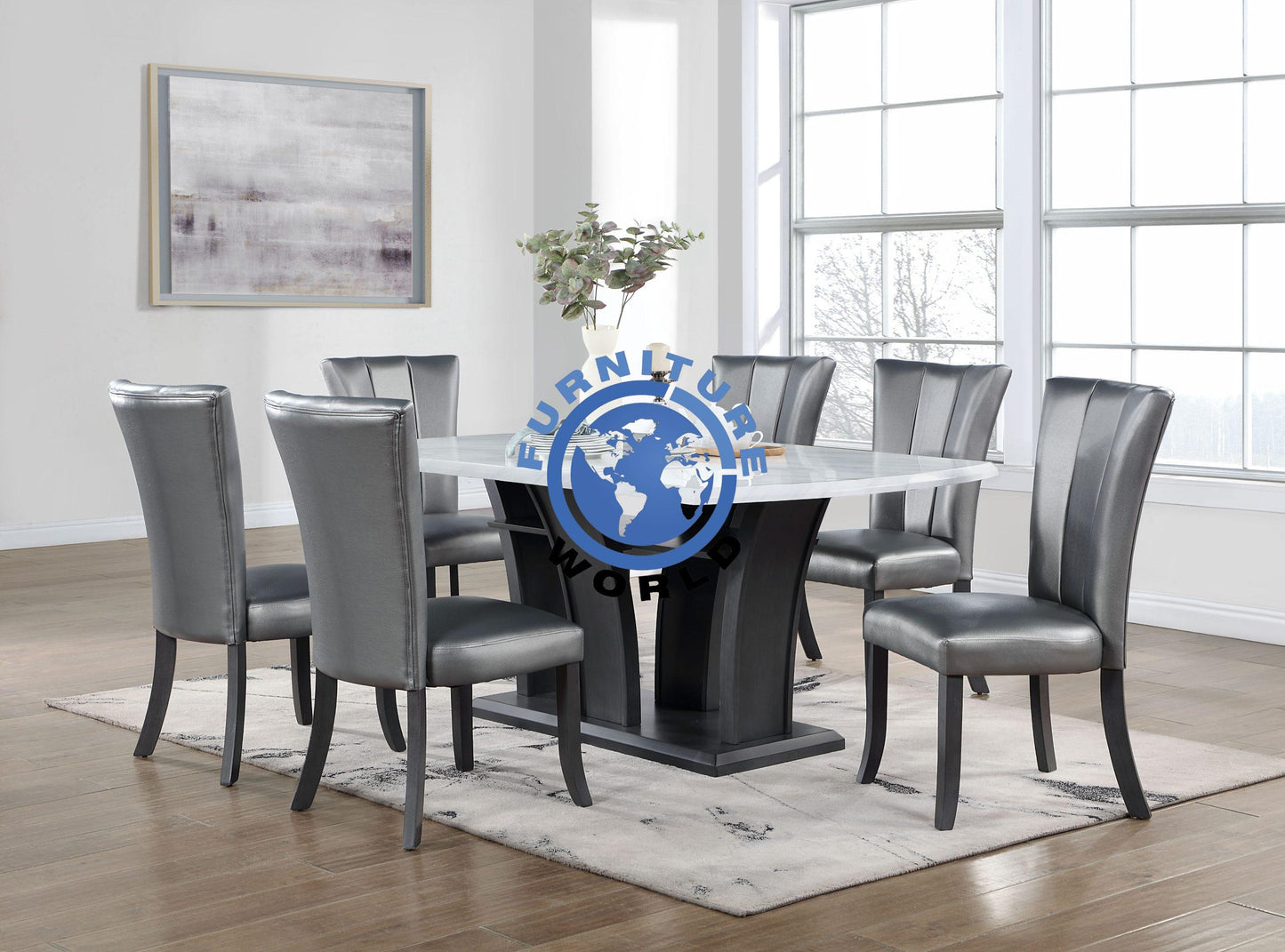 D490C Slv Dining Set